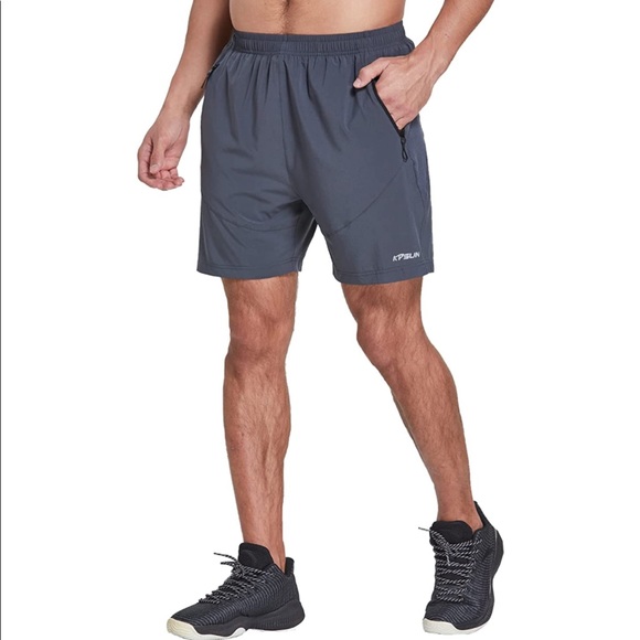 Other - Men's Running Workout Shorts 5 inch Quick Dry Athletic Gym Trainning Size L